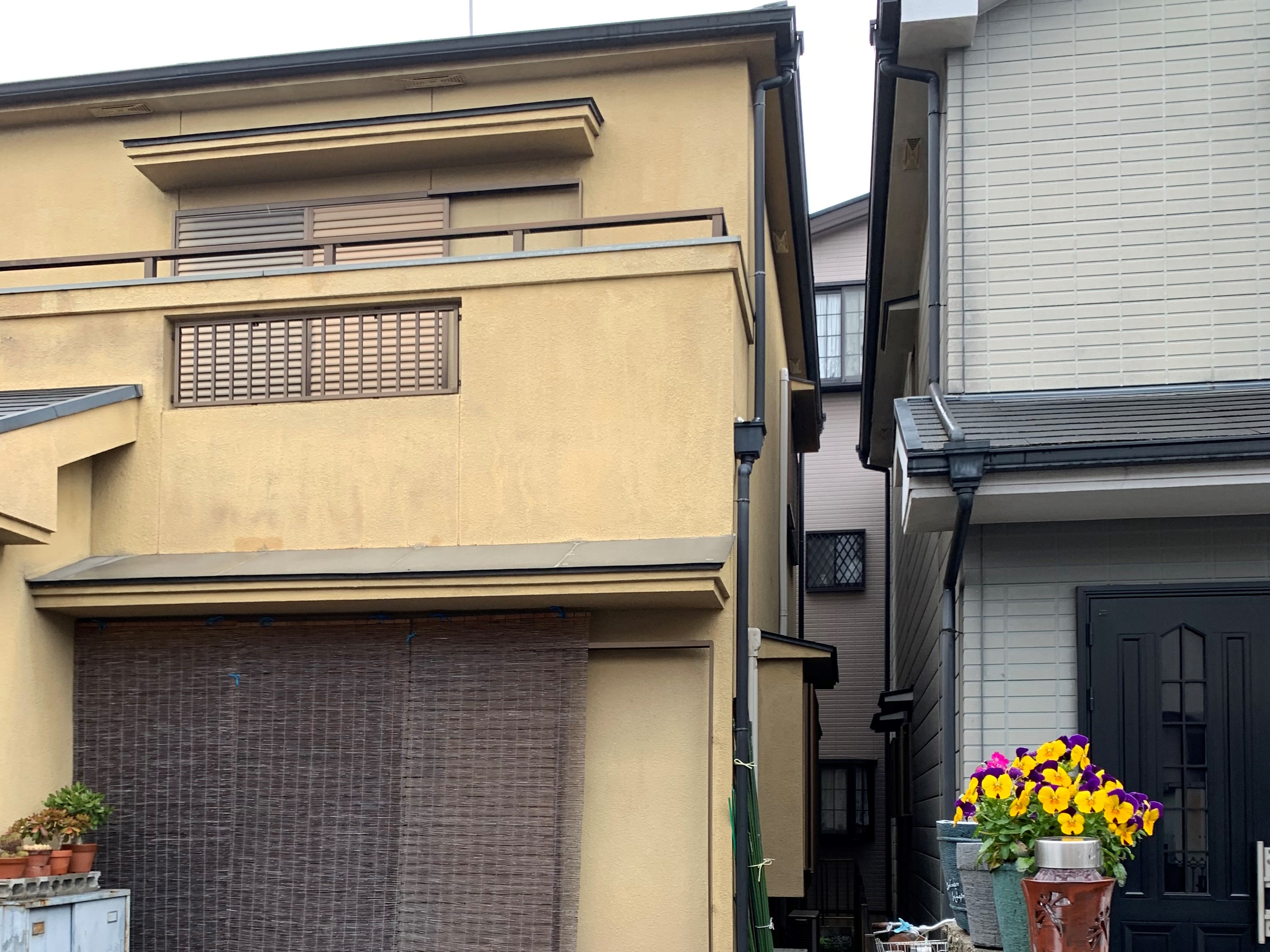 高槻市　外壁塗装・大屋根塗装・ベランダ防水工事